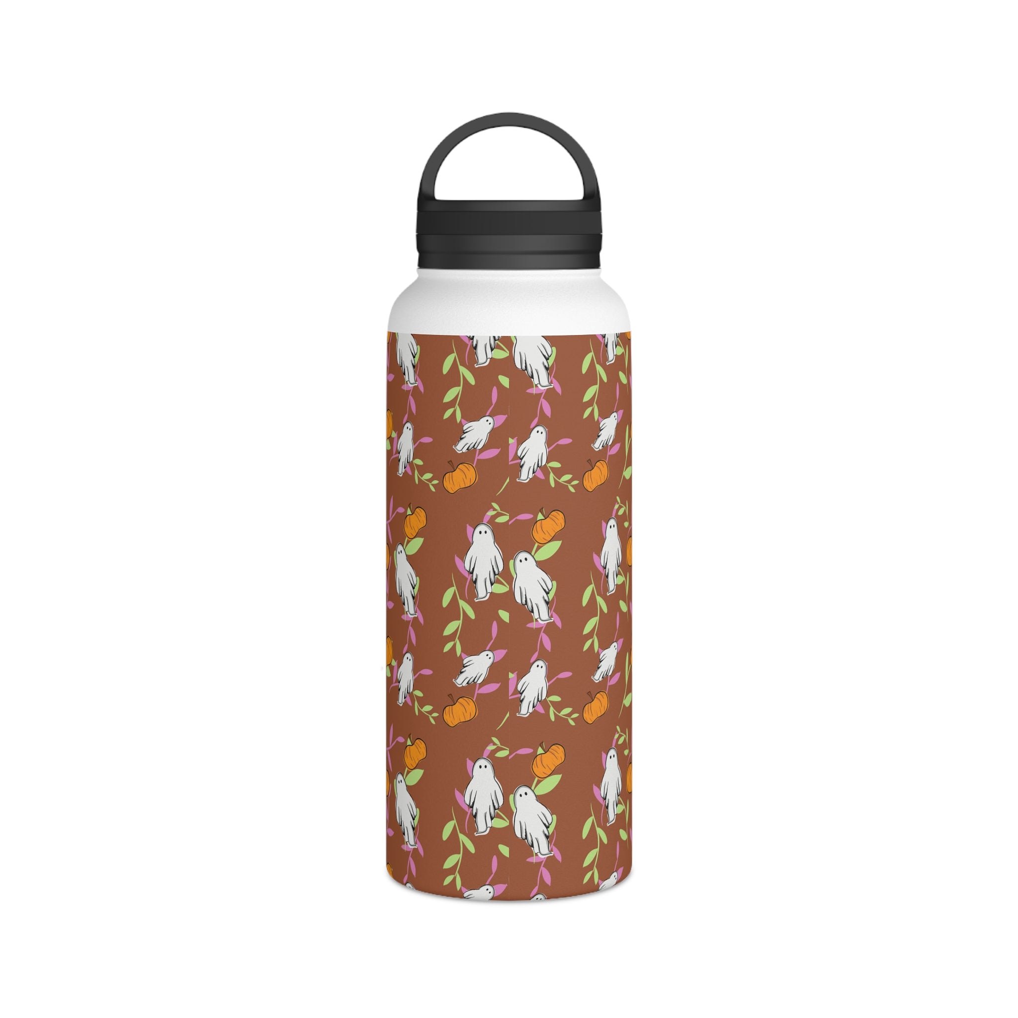 Stainless Steel Water Bottle, Autumn Ghost Design,