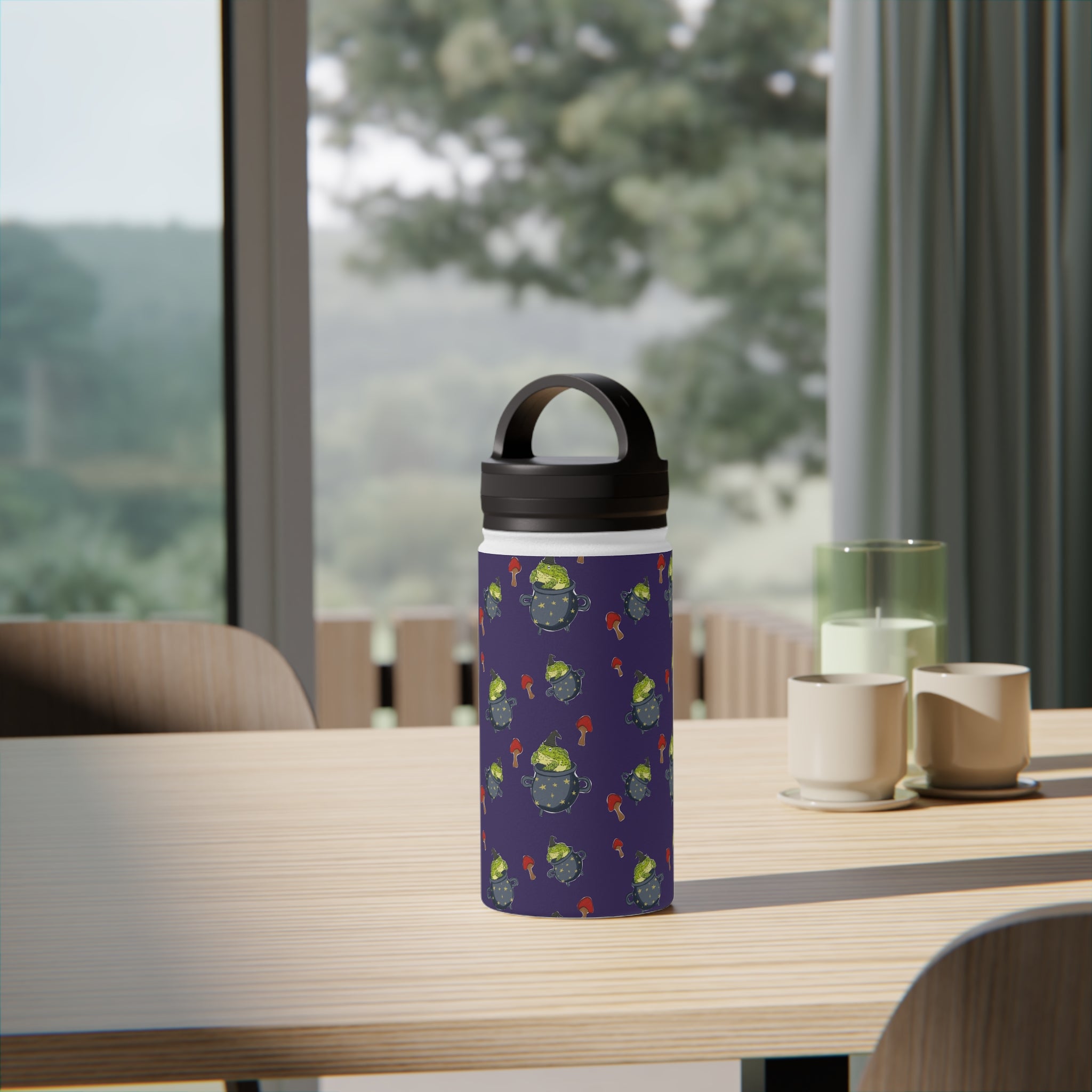 Stainless Steel Water bottle- Toad design
