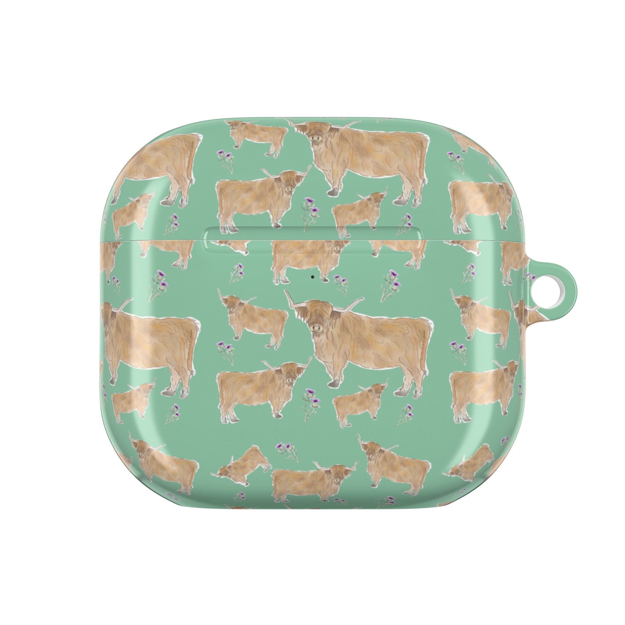 Highland Cow Design- AirPods Case