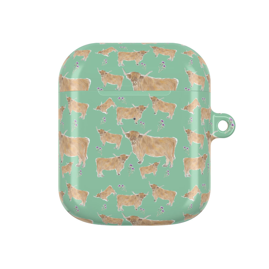Highland Cow Design- AirPods Case