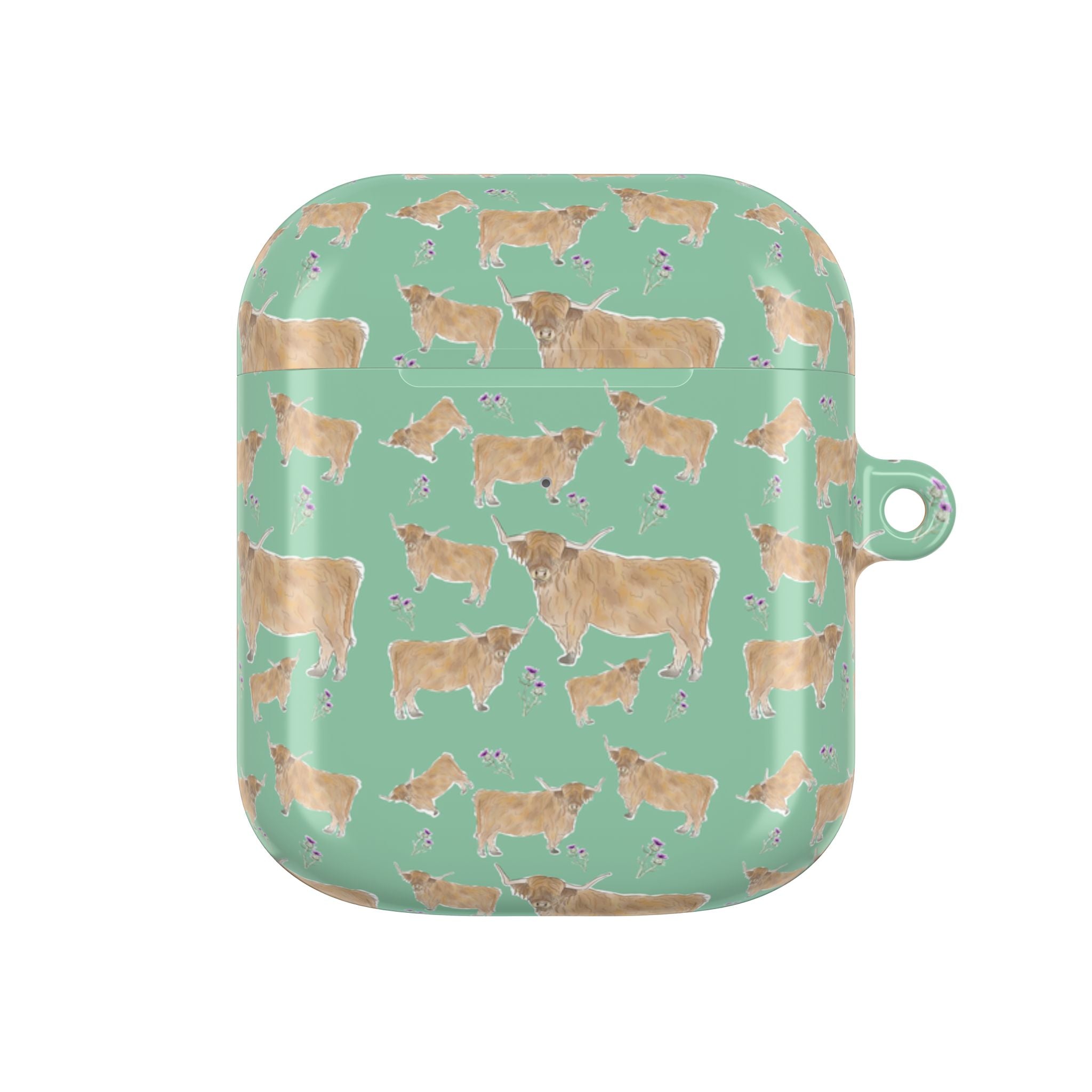 Highland Cow Design- AirPods Case