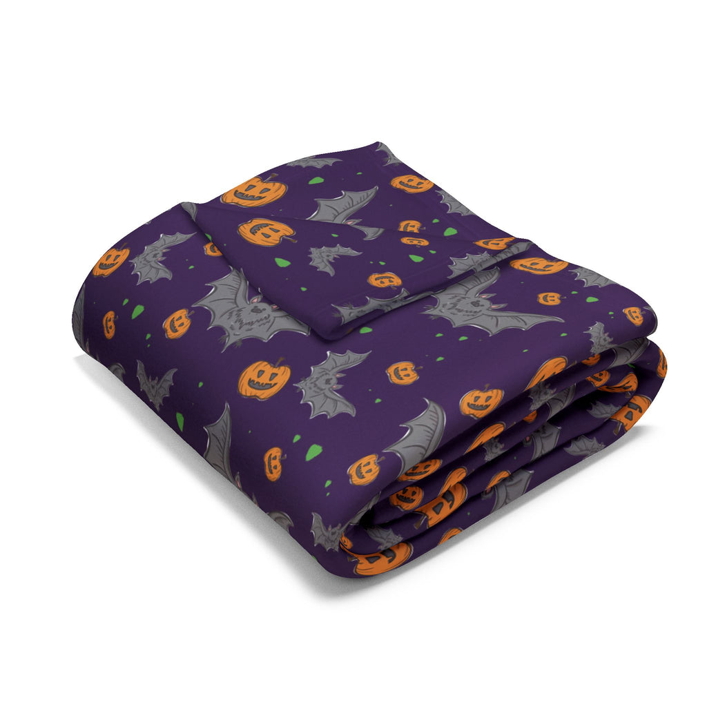 Halloween Bat Design-Fleece Blanket