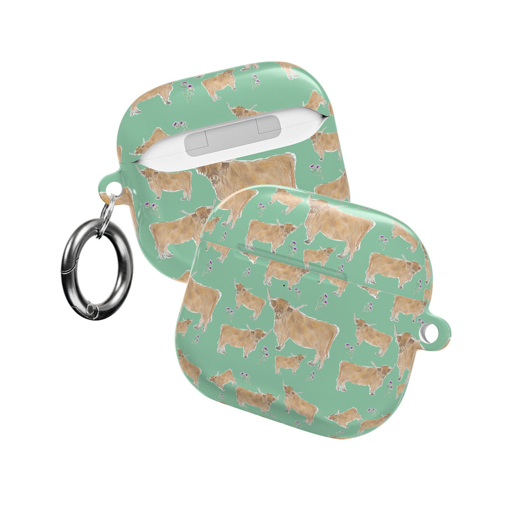 Highland Cow Design- AirPods Case