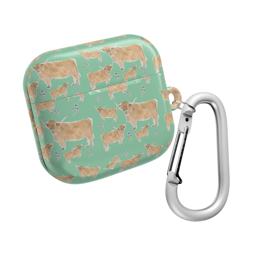 Highland Cow Design- AirPods Case
