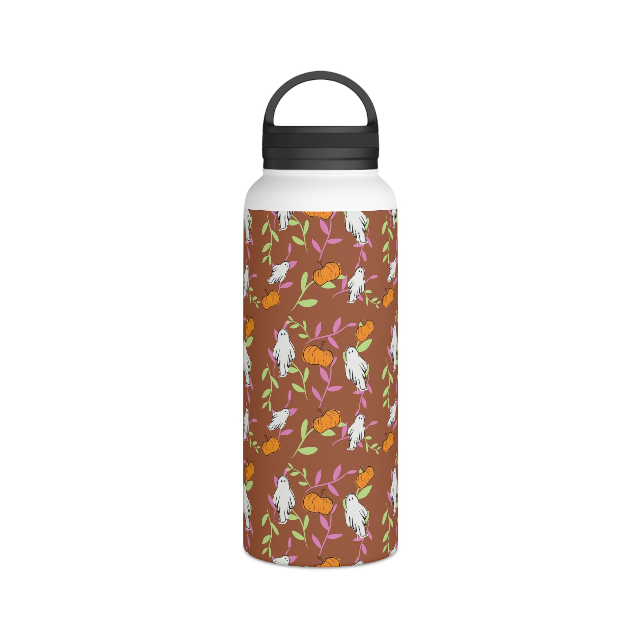 Stainless Steel Water Bottle, Autumn Ghost Design,