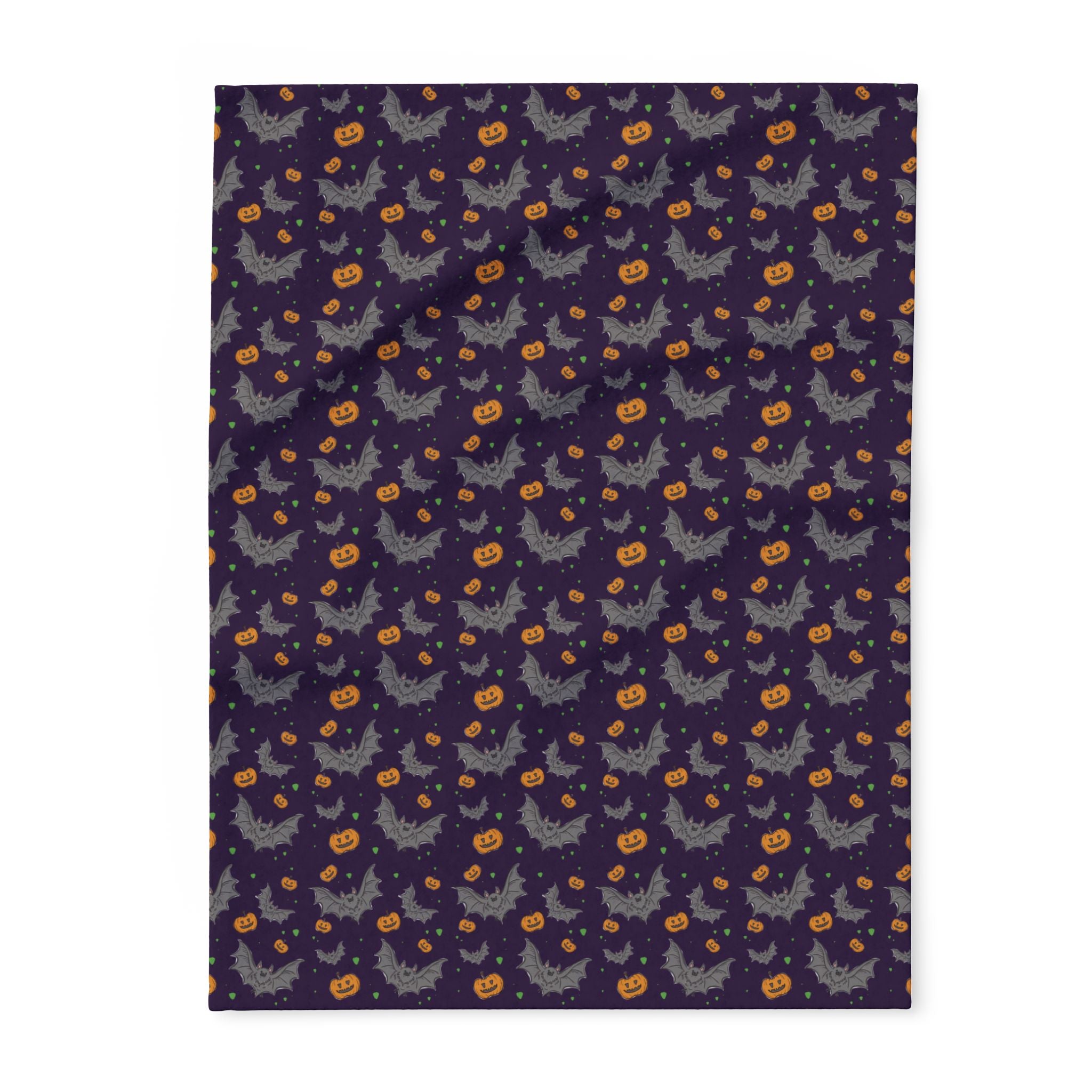 Halloween Bat Design-Fleece Blanket