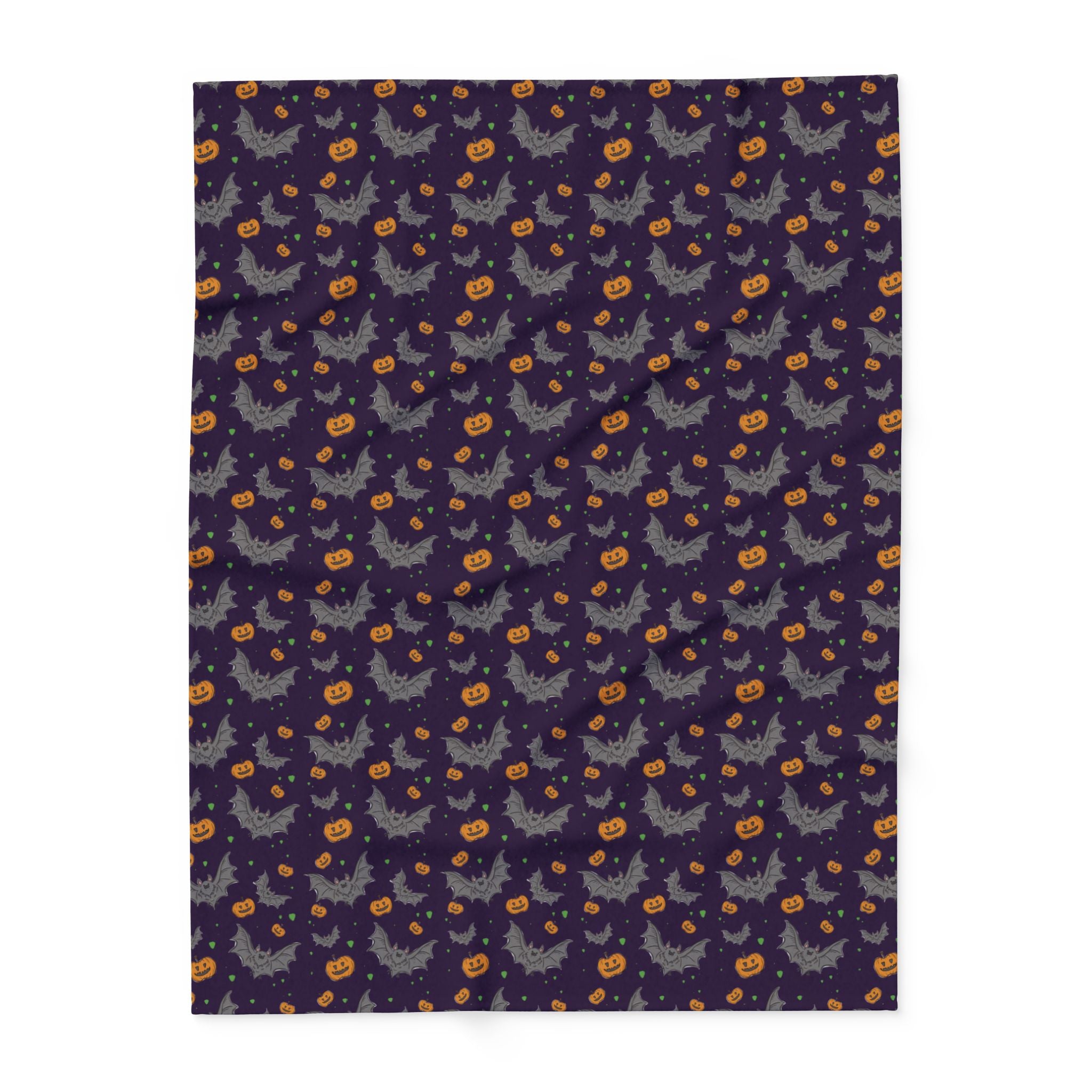 Halloween Bat Design-Fleece Blanket