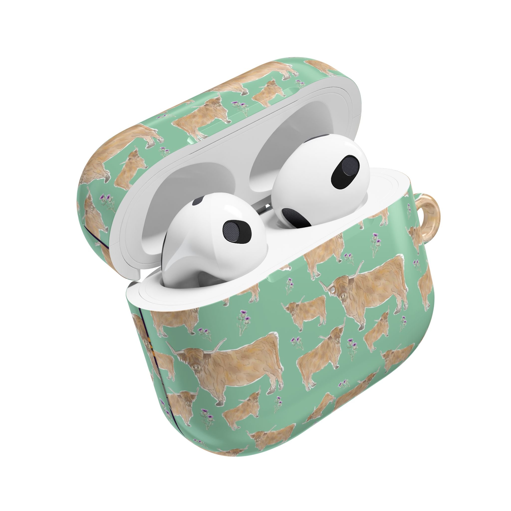 Highland Cow Design- AirPods Case
