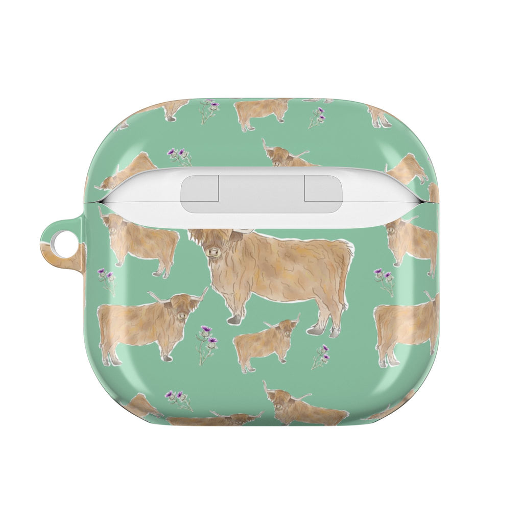 Highland Cow Design- AirPods Case