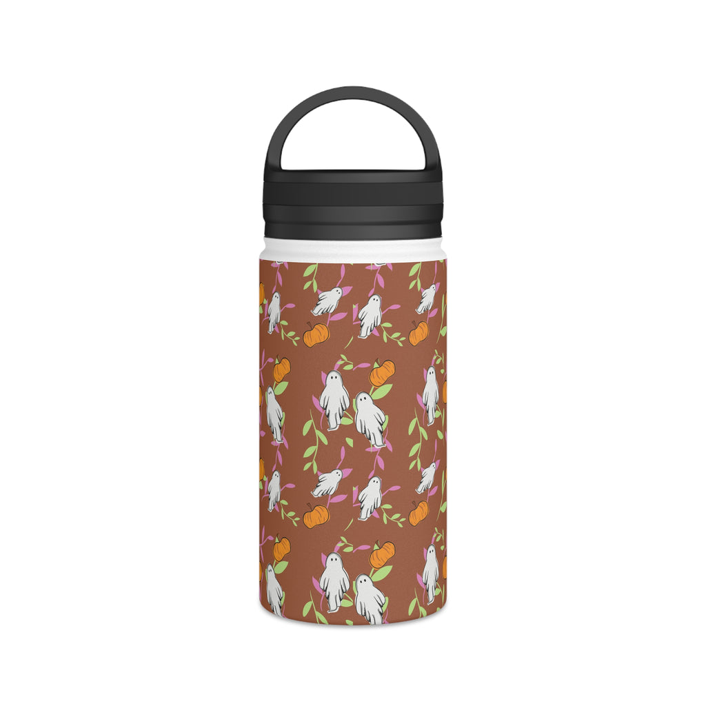 Stainless Steel Water Bottle, Autumn Ghost Design,