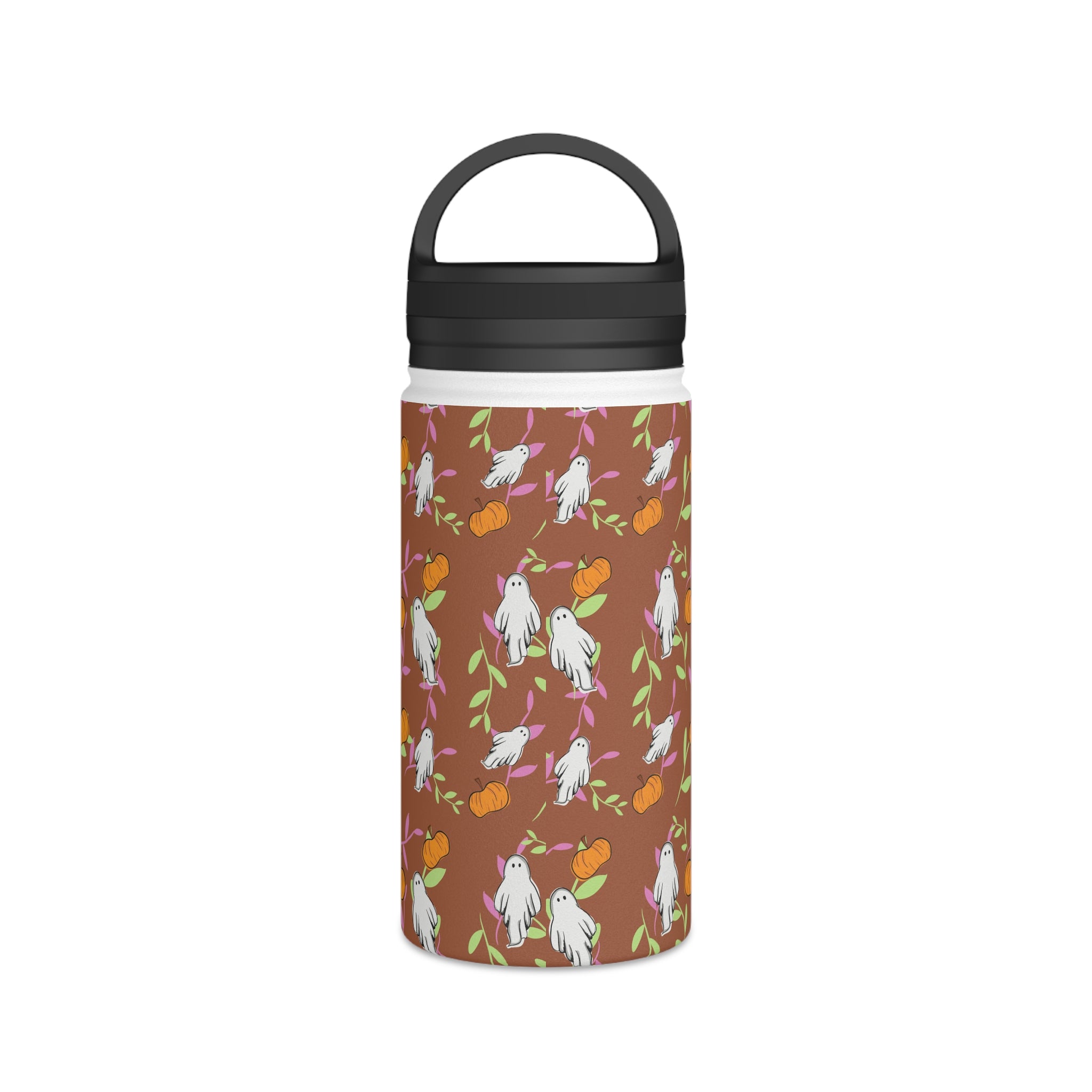 Stainless Steel Water Bottle, Autumn Ghost Design,