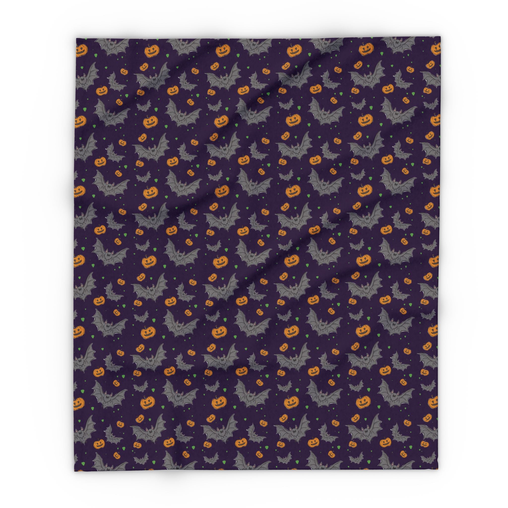 Halloween Bat Design-Fleece Blanket