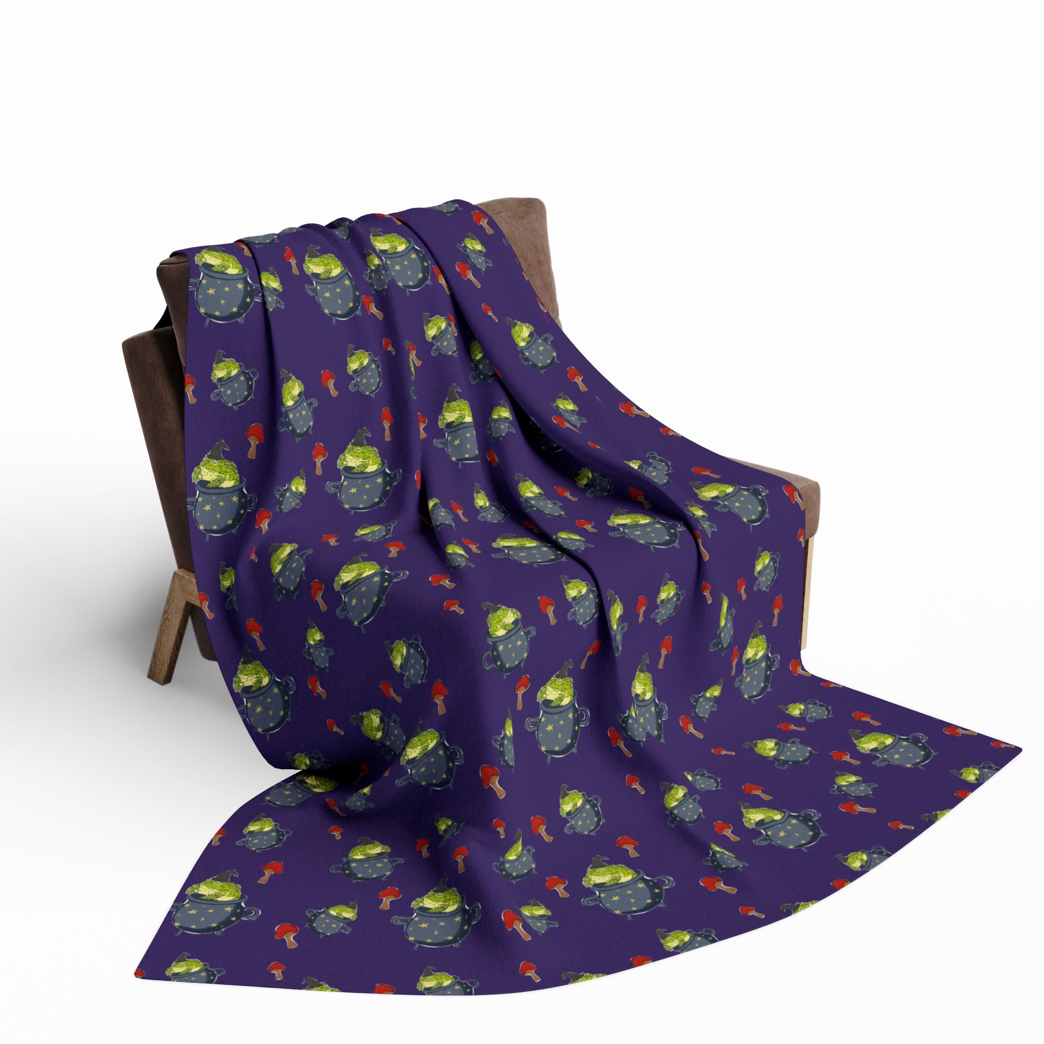 Halloween Toad- Fleece Blanket