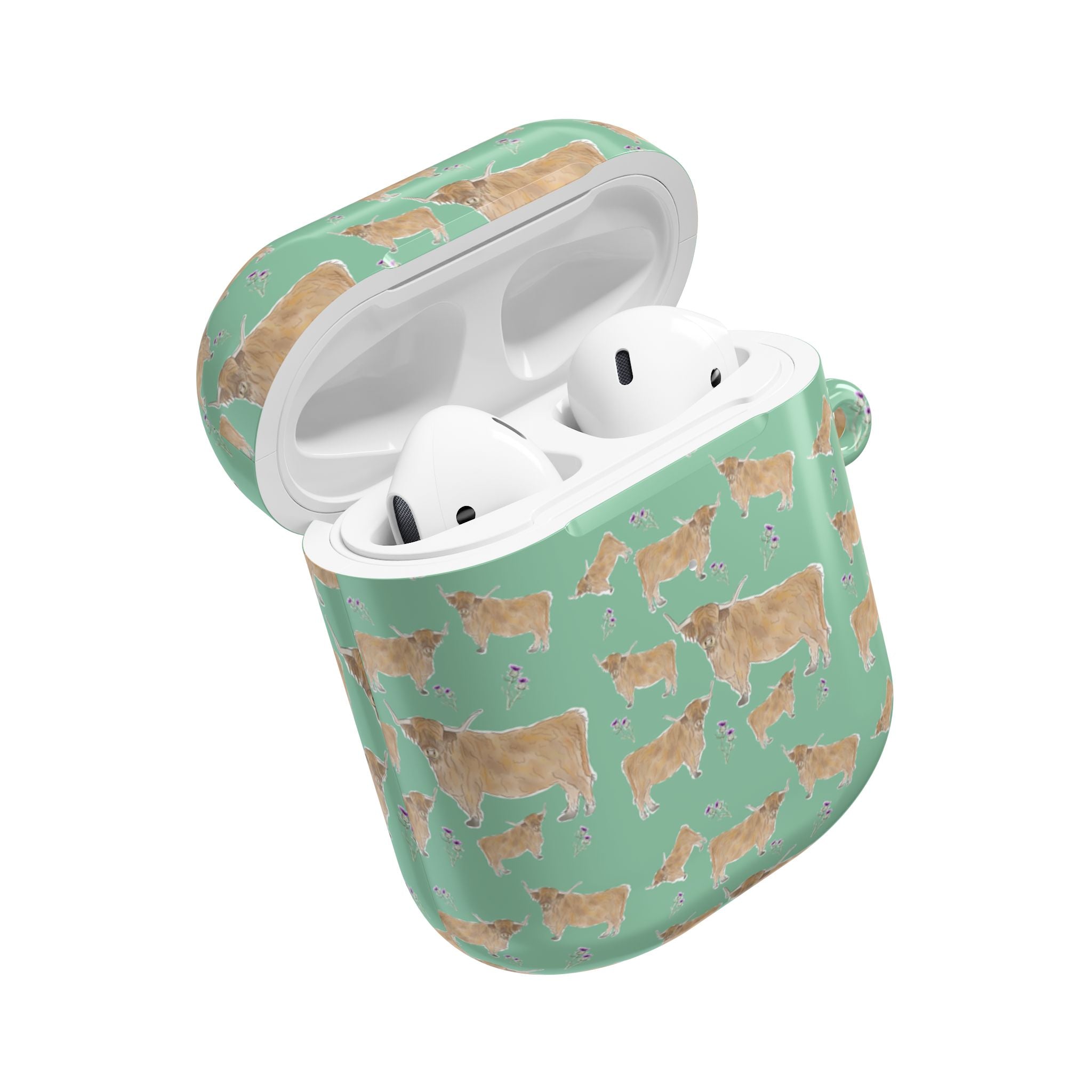 Highland Cow Design- AirPods Case