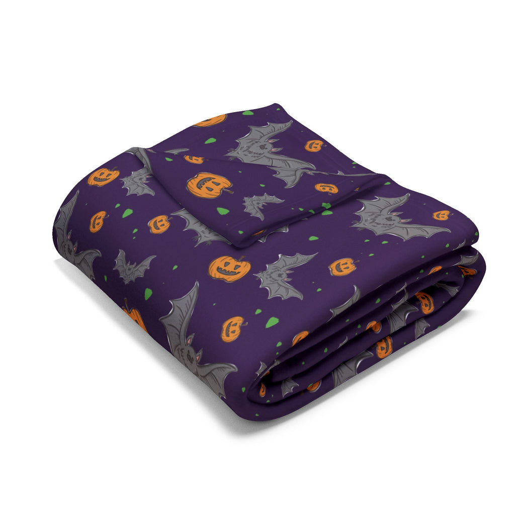 Halloween Bat Design-Fleece Blanket