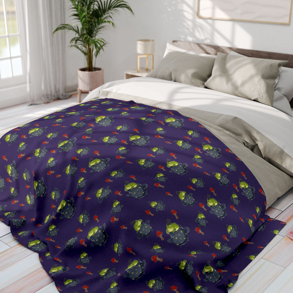 Halloween Toad- Fleece Blanket