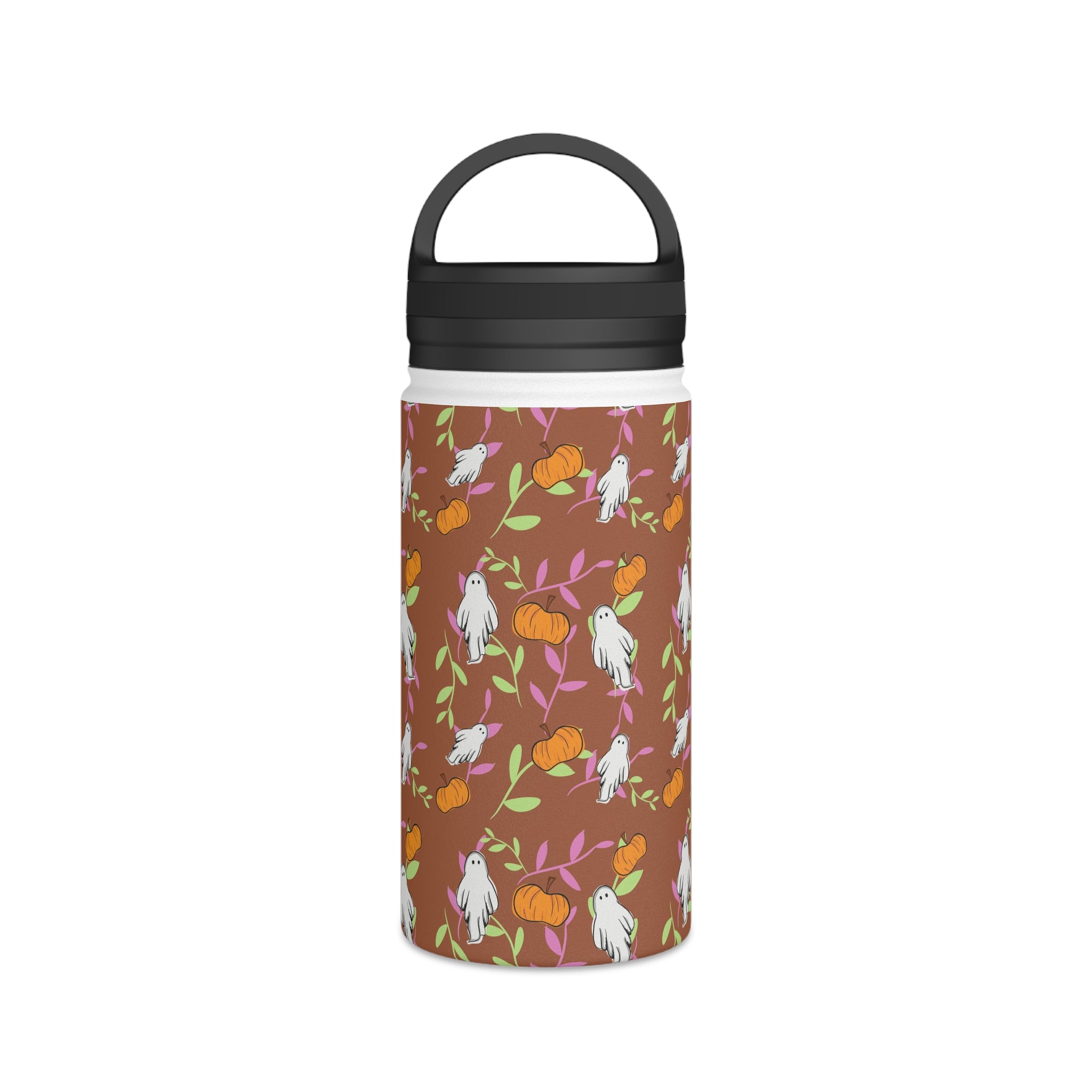 Stainless Steel Water Bottle, Autumn Ghost Design,