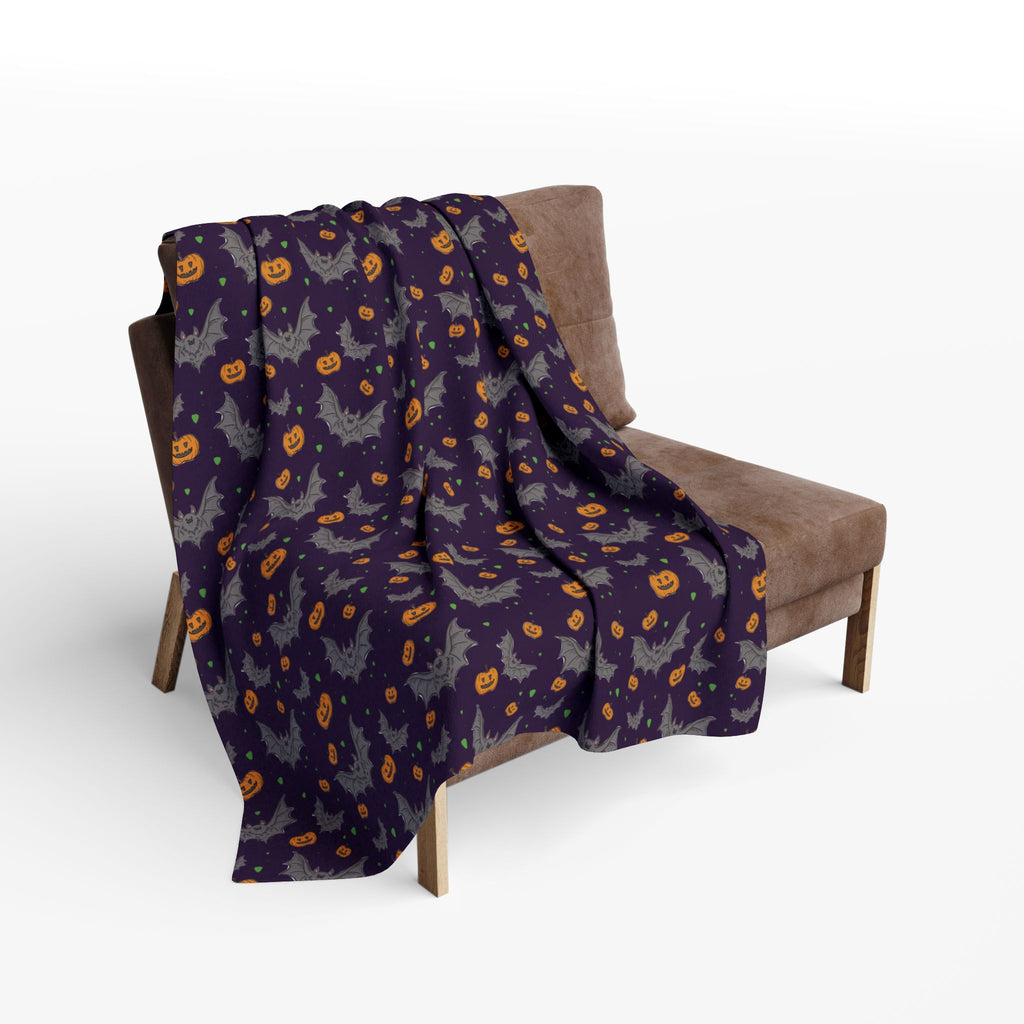 Halloween Bat Design-Fleece Blanket